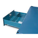 Chariots de service mobiles, 2 Tiers, 24" la x 57" h x 40" p, Capacité 1200 lb - MN396