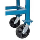Chariots à plateforme surélevée, 60" lo x 30" la x Capacité 1000 lb, Roues en Pneumatique - MN418