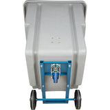 Chariot basculeur en acier, Polyéthylène, 0,625 vg³, Capacité de charge de 500 lb - MN980