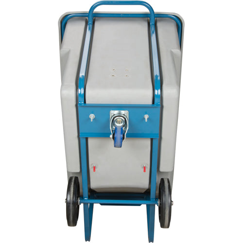 Chariot basculeur en acier, Polyéthylène, 0,625 vg³, Capacité de charge de 850 lb - MN981