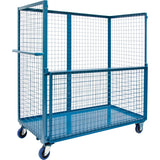 Chariot grillagé pour transport , Acier, 30" x 55" x 72", Capacité 1200 lb - MO065