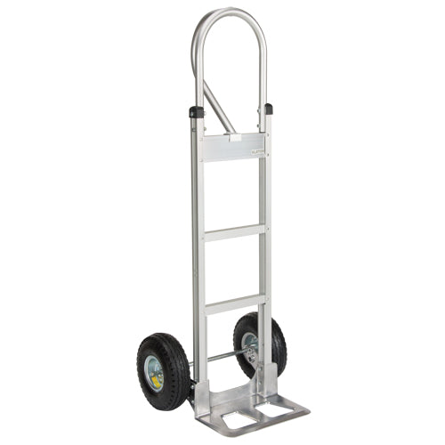 Diable démonté, Prise En P, Aluminium, Hauteur de 52-1/8", Capacité 500 lb - MO074