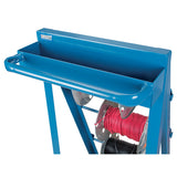 Chariot portatif pour matériaux bobinés, Acier, 4 Montants, 24-1/2" la x 49" h x 23" p, Capacité de 400 lb - MO215