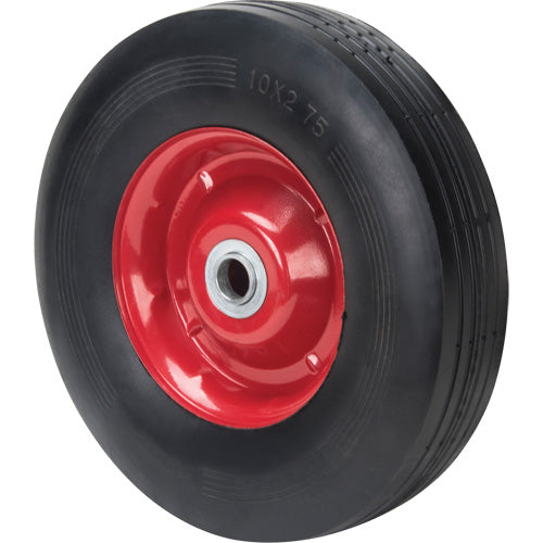 Semi-pneumatic wheel, 10" (254 mm), 200 lb capacity - MO888