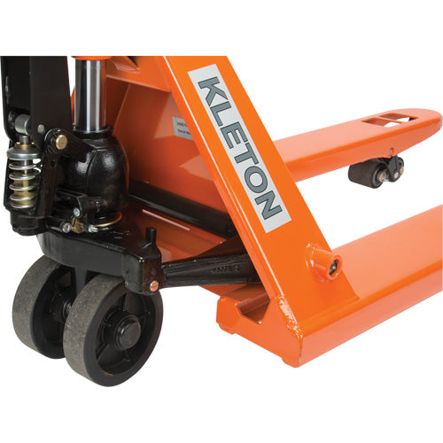 Heavy Duty Hydraulic Pallet Truck, Steel, 48" L x 27" W, 11000 lb Capacity - MO890