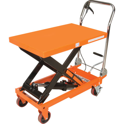 Table élévatrice à ciseaux hydraulique, 32" lo x 19-3/4" la, Acier, Capacité 1100 lb - MP008