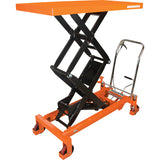 Table élévatrice à ciseaux hydraulique, 48" lo x 24" la, Acier, Capacité 1540 lb - MP012