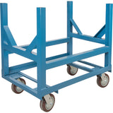 Chariot à berceaux pour tuyaux et barres, 24" lo x 24" la x 34" h, Capacité de 2500 lb, Roue Polyuréthane - MP037