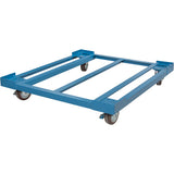 Socle roulant pour palette, 48,5" la x 43" p x 8" h, Capacité de 3000 lb - MP044