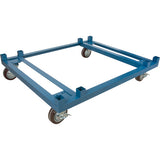 Socle roulant pour contenant ouvert en maille, 40,5" la x 34-1/2" p x 10" h, Capacité de 3000 lb - MP097