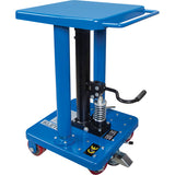 Table de travail hydraulique, 18'' lo x 18'' la, Acier, Capacité 500 lb - MP535