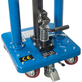 Table de travail hydraulique, 18'' lo x 18'' la, Acier, Capacité 500 lb - MP535