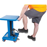 Table de travail hydraulique, 18'' lo x 18'' la, Acier, Capacité 500 lb - MP535