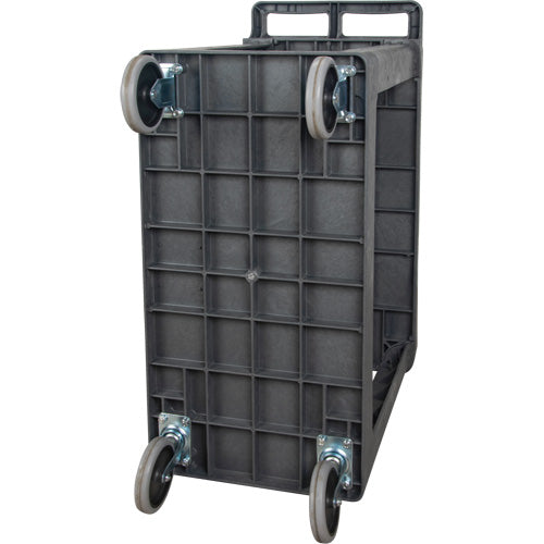 Chariot utilitaire pour l'entretien, 2 tiers, 16-1/2" x 32-1/2" x 34-1/2", Capacité 550 lb - MP640