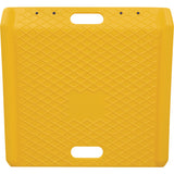Rampe de trottoir portable en poly pour diable, Capacité de 1000 lb, 27" la x 27" lo - MP740
