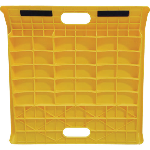 Rampe de trottoir portable en poly pour diable, Capacité de 1000 lb, 27" la x 27" lo - MP740