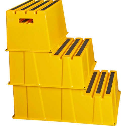 Escabeau industriel, 20-7/8" x 12-3/16" x Hauteur 12" - MP770