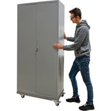 Chariot pour armoire, 24" la x 48" p x 1-3/8" h, Capacité de 1000 lb - MP890