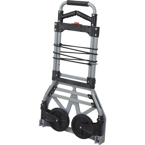 Folding Hand Truck, Aluminum, 275 lb Capacity - MP947