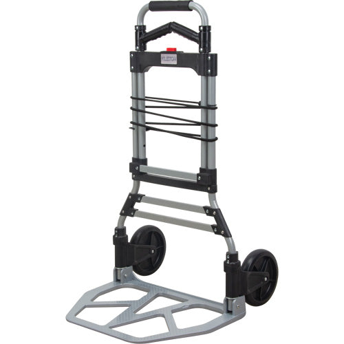 Folding Hand Truck, Aluminum, 275 lb Capacity - MP947