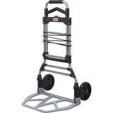 Folding Hand Truck, Aluminum, 275 lb Capacity - MP947