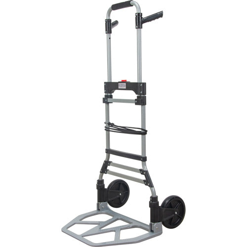 Folding Hand Truck, Aluminum, 275 lb Capacity - MP947