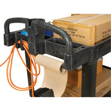 Chariot utilitaire, 2 tiers, 25-5/8" x 33-1/2" x 43-3/4", Capacité 550 lb - MP997