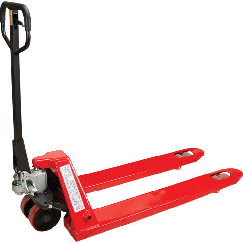 Transpalette hydraulique, Acier, 48" lo x 21,5" la, Capacité 5500 lb - MQ052