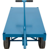 Chariot de ramassage à plateforme pour l'extérieur, 30" la x 60" la x Capacité 1000 lb - MQ156