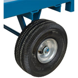 Chariot de ramassage à plateforme pour l'extérieur, 30" la x 60" la x Capacité 1000 lb - MQ156