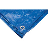 Bâche, Standard, Bleu, 20' x 18' x 4 mils - NN383