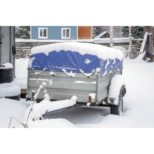 Bâche, Standard, Bleu, 24' x 12' x 4 mils - NN382