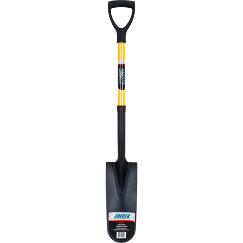 Spades, Hardened Steel, 16" x 6" Blade, 28-1/2" L, D-Grip Handle - NJ096