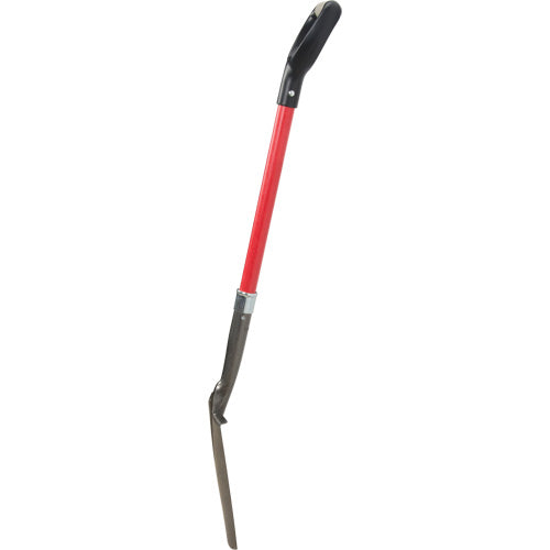 Heavy Duty Shovels, Fiberglass, Carbon Steel Blade, D-Grip Handle, 30-1/2" Length - NJ143