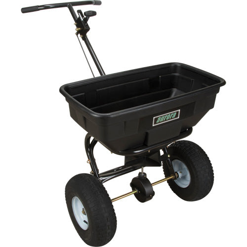 Broadcast Spreaders with Stainless Steel Parts, 27,000 sq ft, 125 lb Capacity - NN139