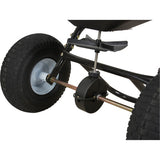 Broadcast Spreaders with Stainless Steel Parts, 27,000 sq ft, 125 lb Capacity - NN139