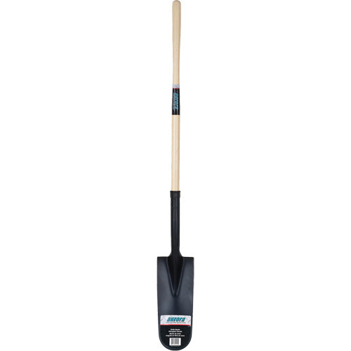 Drain Scoop, Hardened Steel, 14" x 6" Blade, 46" L, Straight Handle - NN248