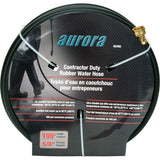 Contractor Grade Rubber Hose, Rubber, 5/8" dia x 100' - NO488