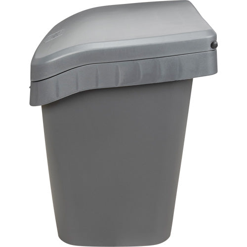 Salt and Sand Container, With Hasp, 21" x 27" x 26", 4.24 cu ft, Gray - NO615