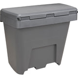 Salt and Sand Container, With Hasp, 21" x 27" x 26", 4.24 cu ft, Gray - NO615
