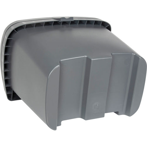 Salt and Sand Container, With Hasp, 21" x 27" x 26", 4.24 cu ft, Gray - NO615