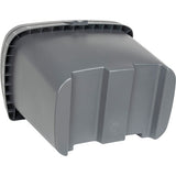 Salt and Sand Container, With Hasp, 21" x 27" x 26", 4.24 cu ft, Gray - NO615