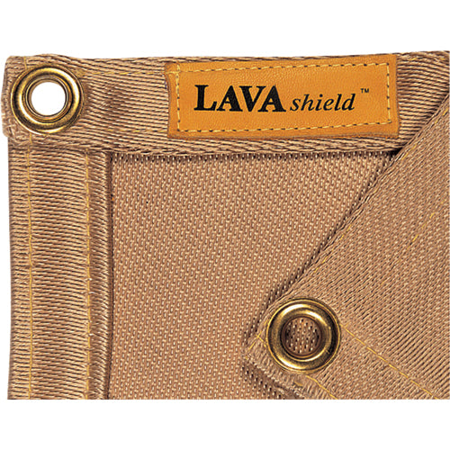 Lavashield™ 18 oz Silica Welding Blanket, 3' W x 3' L, Temp. Rated 1472°F (800°C) - NT824