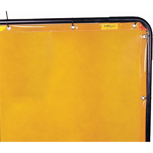 Welding Screen and Frame, Yellow, 8' x 6' - NT889