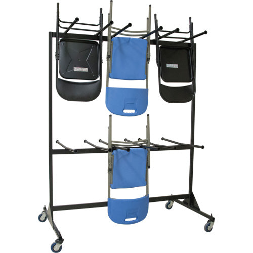 Double-sided folding chair trolley - OQ768