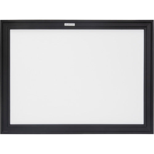 Black MDF Framed Whiteboard, Dry Erase/Magnetic, 24" W x 18" H - OR130