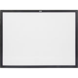 Black MDF Framed Whiteboard, Dry Erase/Magnetic, 48" W x 36" H - OR132