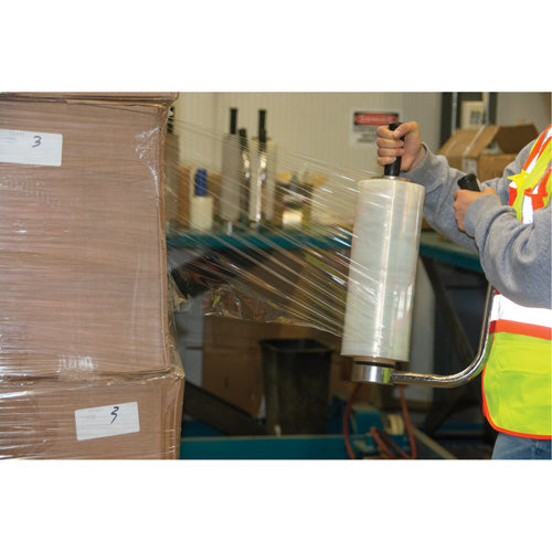 Stretch Film, Cast, 80 Gauge (20.3 micrometers), 15" x 1500' - PG567