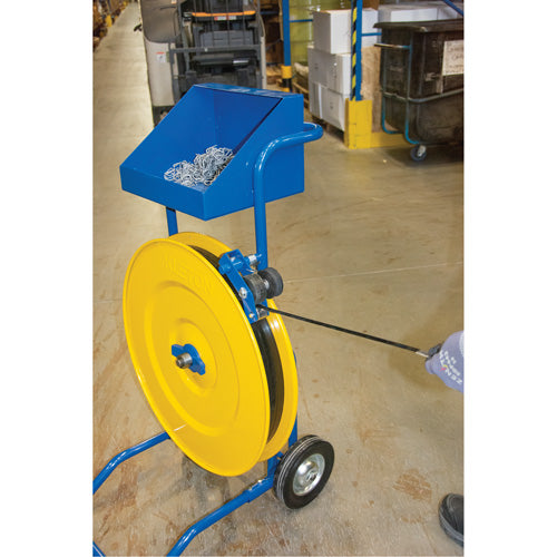 Feuillard en acier, Largeur x 5/8", Épaisseur 0,020" - PF405