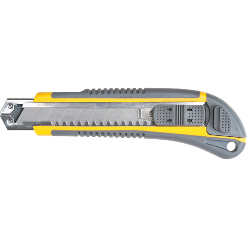 ATK100 Knife, 18 mm, Carbon Steel, Rubber Grip - PE812